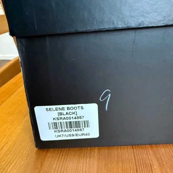 Killstar Selene Lace-Up Boots Size 9 - Picture 7 of 7